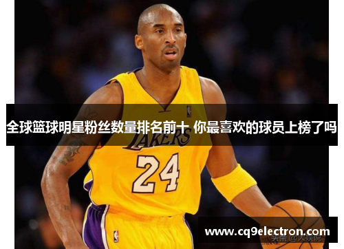 全球篮球明星粉丝数量排名前十 你最喜欢的球员上榜了吗